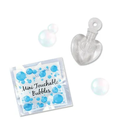 Produktbild von 1 touchable Bubbles Mini Seifenblasen Herz 3ml