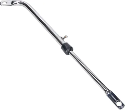 Immagine prodotto di Puntone di scarico, cromato, regolabile, universale per ciclomotore / mokick