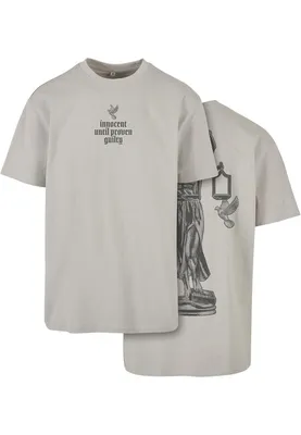 Image de Homme Mr. Tee Justice Oversize Tee lightasphalt - L