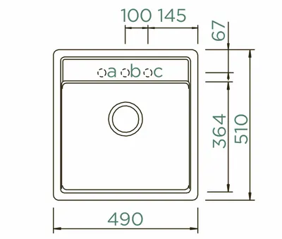 Produktbild von SCHOCK Spüle NEMO N-100S in CROMA