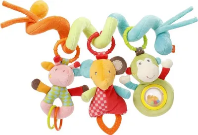 Zdjęcie produktu dla Fehn Activity Spiral Safari, Chłopak, dziewczyna, Zintegrowane gryzaczki, Brzmienie, Wielobarwny