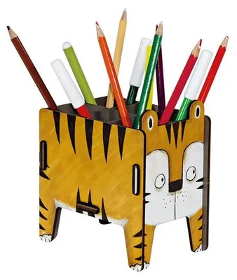Produktbild von Werkhaus Stiftebox Vierbeiner - Tiger