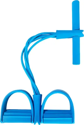 Produktbild von 4/6-Rohr-Pedalzieher-Widerstandsband mit Griff, multifunktionales elastisches Yoga-Sit-Up-Zugseil für Männer und Frauen, Pedalspanner, Trainingsgerät