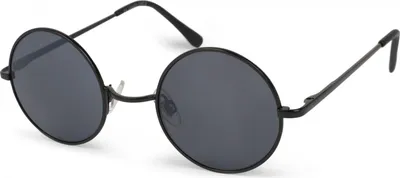 Produktbild von styleBREAKER Uni Sonnenbrille Klein Rund | Retro Hippie Style mit Federscharnier | UV400 Metall Rahmen extra schmal für zierliche Gesichter | Inkl. Etui & Putztuch