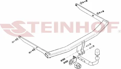 Produktbild von Z546997 Anhängerkupplung passend für MAZDA 3 2009-2013 starr