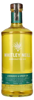 Immagine prodotto di Whitley Neill LEMONGRASS AND GINGER GIN 43% Vol. 0,7l