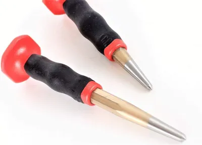 Produktbild von Körnerset mit Handschutz, 2-teilig, 120 mm und 150 mm