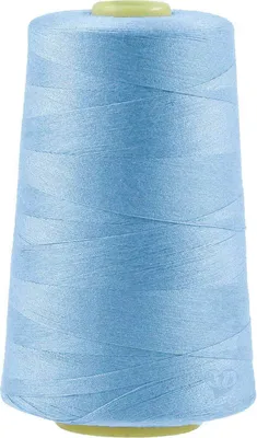 4572m  Polyester Overlock Garn eisblau