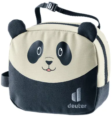 Zdjęcie produktu dla Deuter Wash bag Kids, Kosmetyczka, Polietylenosulfon (PES), Czarny, Biały, Obraz, 600 D, Zamek błyskawiczny