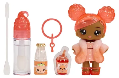 Produktbild von MGA Entertainment Yummiland Lipgloss Doll- Piper Peach, Mini-Puppe, Weiblich, 4 Jahr(e), Junge/Mädchen, Mehrfarbig