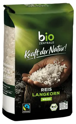 Image de Riz long grainnature, léger, doux, polyvalent 500g