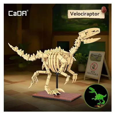 Zdjęcie produktu dla Jamara CaDA Velociraptor Bricks, Zestaw do budowania, 8 lat(a), 256 szt.