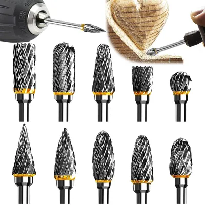 Produktbild von 10 Schleifmaschinen mit 3 mm Aufnahme und 6 mm Schleifkopf für Schneidarbeiten
