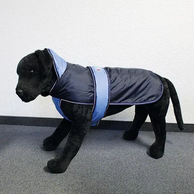 Produktbild von Hundemantel Eisbär · Perfect Coat Blau-Blau Rückenlänge ca. 85cm