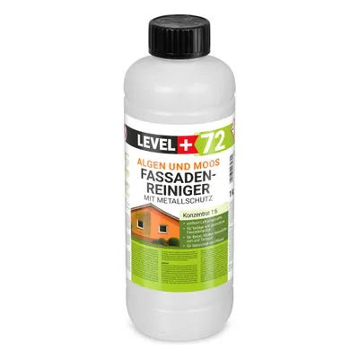 Produktbild von Fassadenreiniger 1kg Algen Moos Pilze Entferner Sofort Wirkend Konzentrat L+72