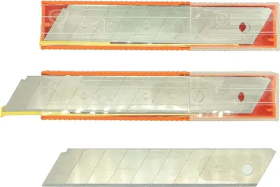Produktbild von 10 Abbrechklingen 18mm Sicherheitsspender