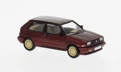 Produktbild von Brekina PCX871597 - 1/87 VW Rallye Golf, dunkelrot, 1989 - Neu