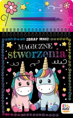 Produktbild von Magiczne stworzenia. Kolorowanka Zdrap mnie! dla dzieci