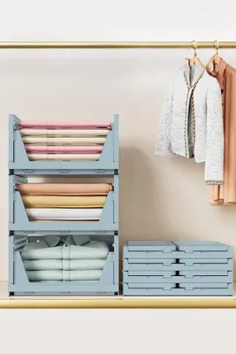 Imagen del producto de Skye Decor, estantería versátil en color azul bebé, 33,5 x 55,5 x 43 cm | 100% plástico