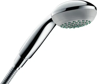 Produktbild von Hansgrohe Handbrause Crometta 85 Mono, 28585000, Duschkopf mit Normal-Strahl, QuickClean Antikalkfunktion, Brausekopf Ø 8,5 cm, Chrom, 20019 6