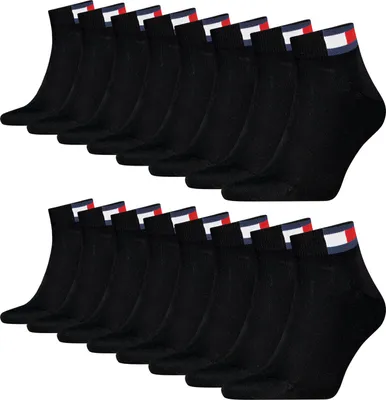 Produktbild von 8 Paar Tommy Jeans Herren Quarter Socken