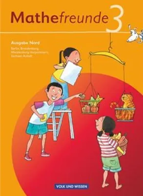 Produktbild von Mathefreund 3. Schuljahr. Schülerbuch mit Kartonbeilagen. Nord