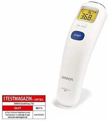 Produktbild von OMRON Gentle Temp 720 contactless Stirn-Thermomet., 1 St