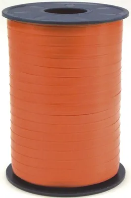 Immagine prodotto di PRÄSENT 2525620 Nastro a strisce - 5 mm x 500 m, arancione