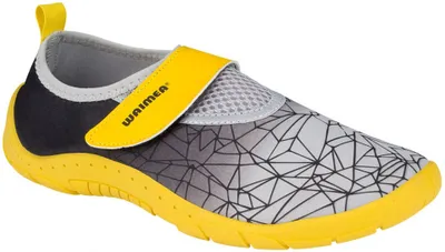 Image de Chaussures de plage Dory Junior, jaune/gris, taille 28