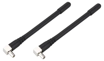 Zdjęcie produktu dla Zestaw 2 sztuk wzmacniaczy sygnału antenowego 4G LTE 5 dBi z złączem TS9 do modeli Huawei E8372, E5572, E5573 i E5572