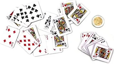 Produktbild von mini-Spielkarten 4 x 3 cm 54teilig