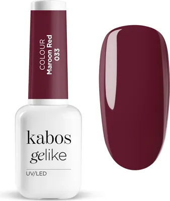 Produktbild von Kabos UV Nagellack Hybrid Gelike 033 Maroon Red 8ml
