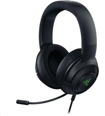 Obrázek produktu pro RAZER sluchátka Kraken V3 X, USB, RGB, černá