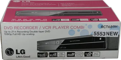 Produktbild von LG RCT689H - DVD & VHS recorder (VHS copy to DVD)