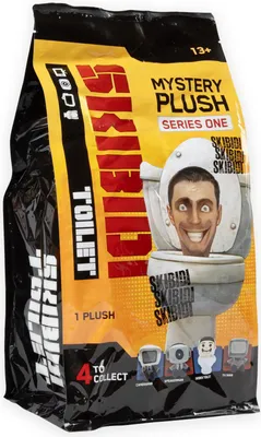 Obrázek produktu pro Skibidi Toilet Mystery Plush, Postavička, 13 rok/roky
