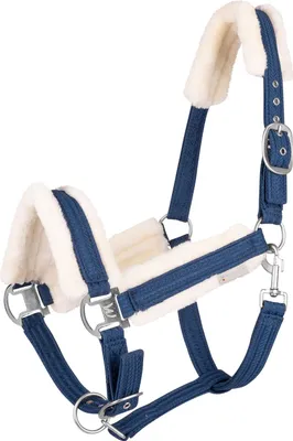 Produktbild von Waldhausen Halfter Sparkle Stallhalfter Nachtblau Warmblut
