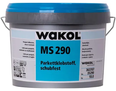 Zdjęcie produktu dla Klej do parkietu 18kg, schubfest, weichmacherfrei, MS 290