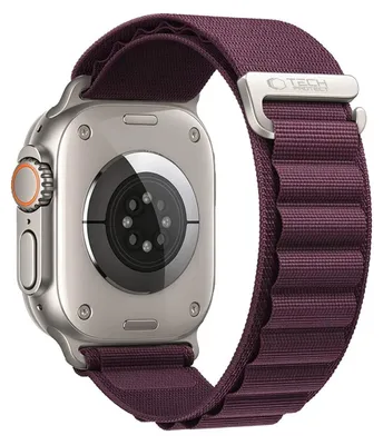 Obrázok produktu pre Remienok TECH-PROTECT NYLON PRO pre Apple Watch 8 / 9 / 10 / 11 / 12 / SE / ULTRA (44 / 45 / 46 / 49 mm), tmavohnedý