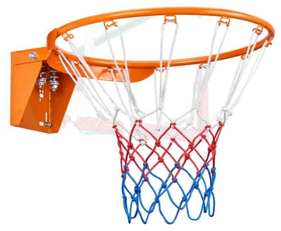 Productafbeelding van VEVOR Basketballring, wandmontage basketballmand, robuuste Q235 basketball flexibele ring-doelset met net, standaard 18-inch ophangbaar basketballmand voor binnen- en buitengebruik, geschikt voor kinderen en volwassenen