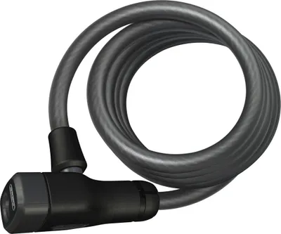 Obrázek produktu pro ABUS 4508K, Kabelový zámek, Černá, Ocel, Klíč, 8 mm, 1 kusů