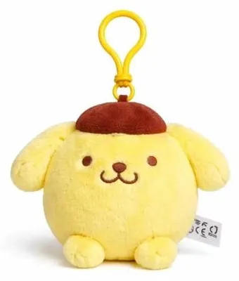 Produktbild von Hello Kitty Plüsch-Schlüsselanhänger, Pompompurin, 13 cm - Durabo