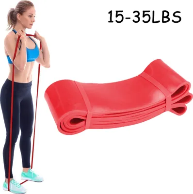 Produktbild von Fitnessbänder Premium Widerstandsbänder Gymnastikband aus Naturlatex Resistance Bands für Krafttraining & Fitness Klimmzug und Muskelaufbau Pilate  Yoga