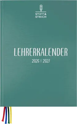 Produktbild von Lehrerkalender A5+ 2026/2027 - Stift & Strich