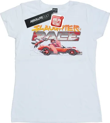 Produktbild von Disney - "Wreck It Ralph Slaughter" T-Shirt für Damen BI44920 (L) (Weiß)