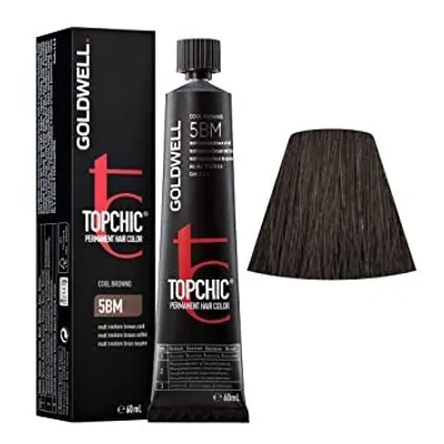Produktbild von Goldwell Topchic The Browns, Braun, 5BM, Matt Couture Brown Mid, Unisex, 60 ml, Alle Haare