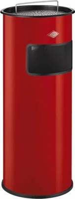 Produktbild von WESCO® Standascher 50 l. mit Sieb, rot