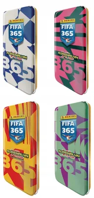 Produktbild von 2 MOMENTUM FIFA 365 2026 PANINI FOOTBALL CARDS PENCIL TIN PEN case