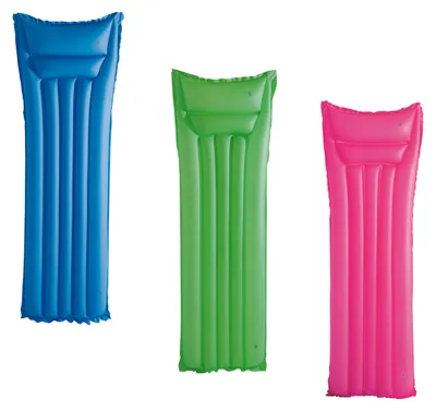 Obrázok produktu pre Bestway nafukovací matrac "Matte Finish", 183x69 cm - rôzne 4 farby (ružová, zelená, žltá, modrá); 44007