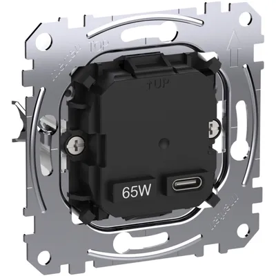 Image de Merten Chargeur USB type 1x USB C avec Power-Delivery MEG4366-0130 (MEG4366-0130)