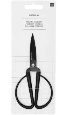 Obrázok produktu pre Čierne remeselné nožnice, 14 cm / 5,5"
